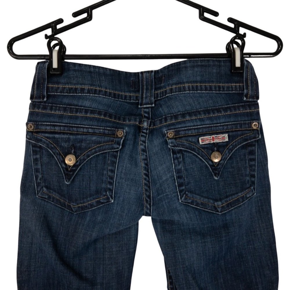 Hudson Beth Low Rise Baby Bootcut Jean Womens Size 26 Dark Wash.